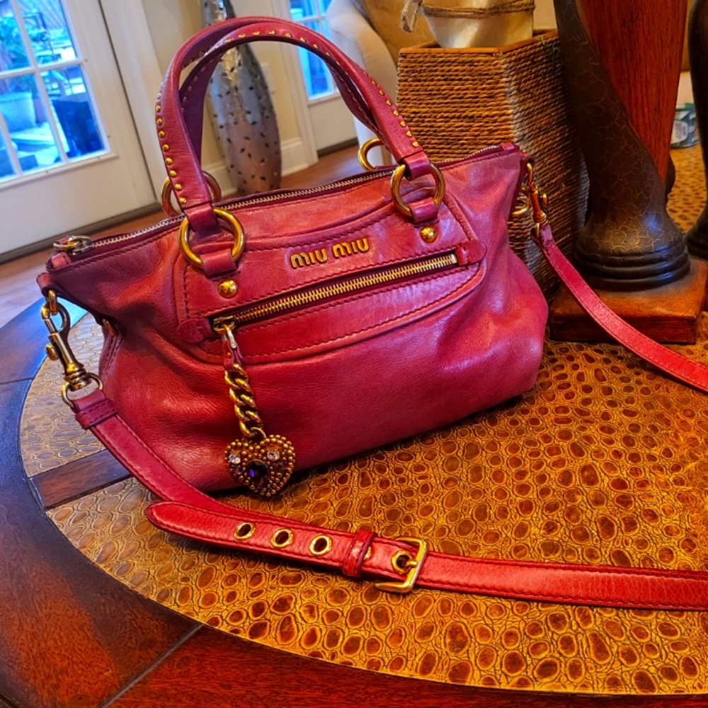 Miu Miu Leather Handbag